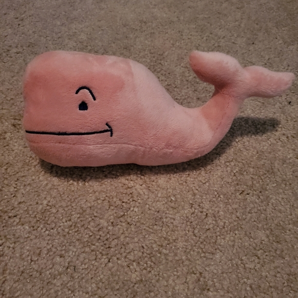 Vineyard vines plush whale pink - Picture 2 of 6